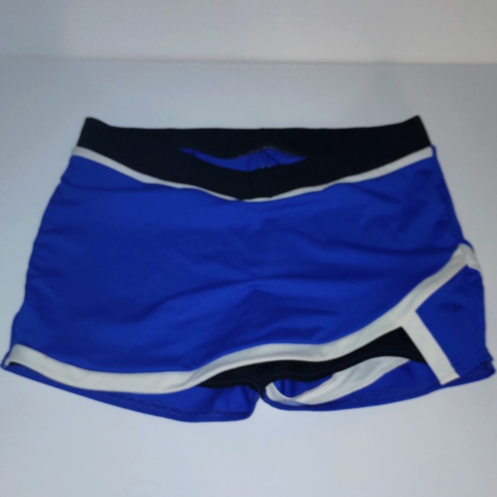 Varsity spirit cheer uniform blur black white bottoms girls size L